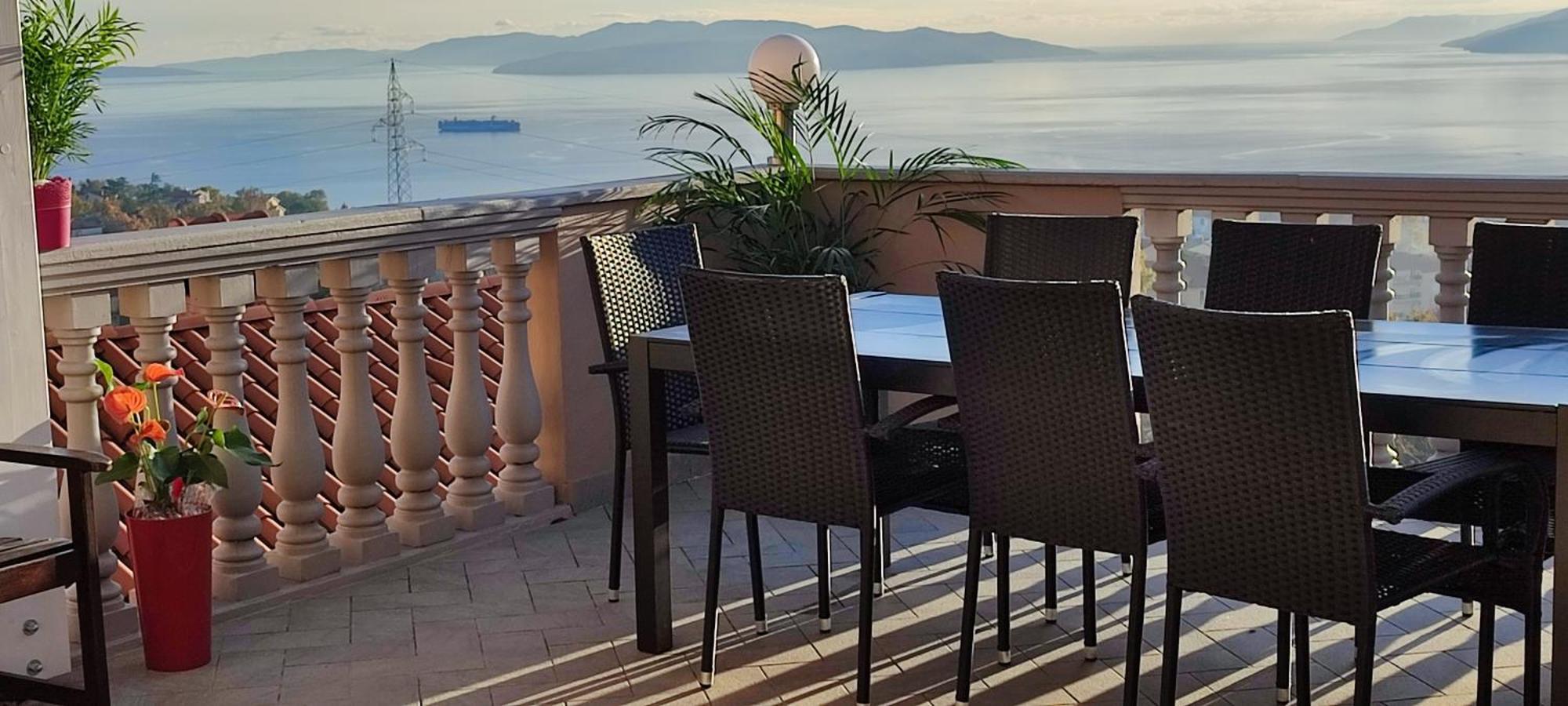 Apartment Apartments Villa Kastav In Old Town Center With Sea View And Parking